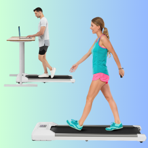 2.25 HP Walking Pad with LED Display and Remote Control