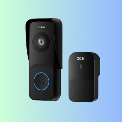2.5K Plug-in WiFi Video Doorbell with Chime