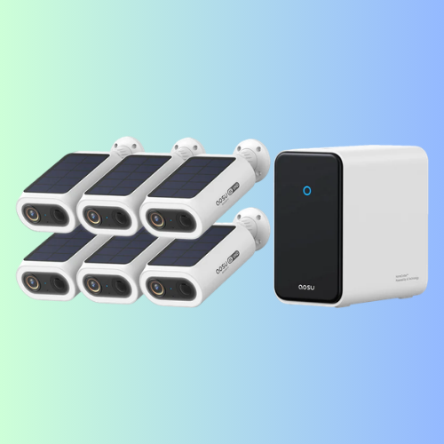 4K SolarCam P1 Max with aosuCortex System