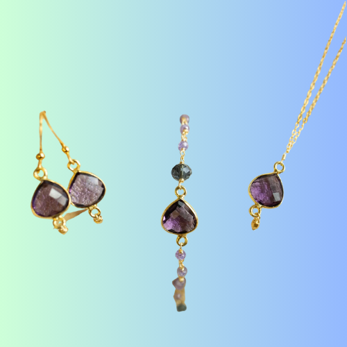 Amethyst Ballet Bracelet