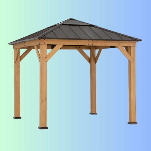 Antrim Skylight Cedar Gazebo, 9x9