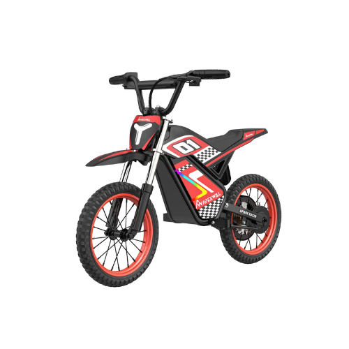 Apexwill Spark Racer 14" Electric Dirt Bike for Kids - Up to 19 MPH