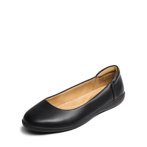 Ascenelle Comfortable Round Toe Ballet Flats