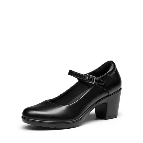 Ascenelle Round Toe Mary Jane Pumps - Edenia