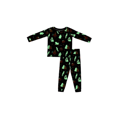 Beachside Boo Bash Long Bamboo Pajamas