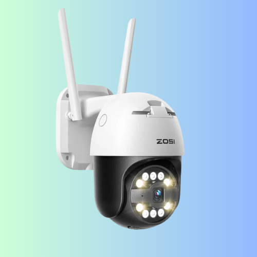 C296 5MP Pan Tilt WiFi Security Camera + Up to 256GB Local Storage