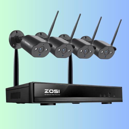 C302 3MP 8-Channel WiFi Security System