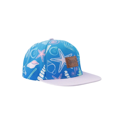 Cap Blue Shell Print