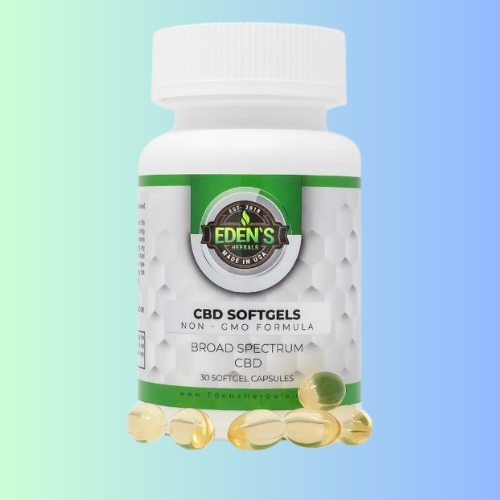 CBD SOFTGELS | BROAD SPECTRUM CAPSULES | 750 MG