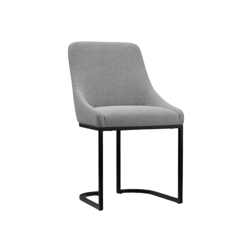 COLAMY LOFT Industrial U-Base Dining Chair