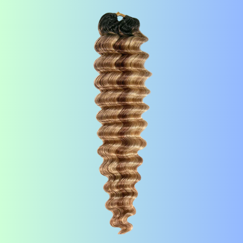 EAYON Ombre #T1B/27/30/613 Blonde Deep Wave Crochet Human Hair