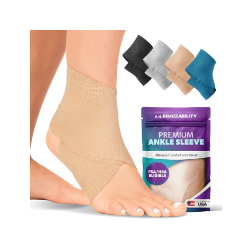 Elastic Ankle Brace for Gymnastics, Dance & Athletic Support