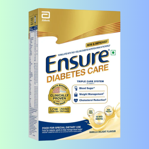 Ensure Diabetes Care Powder Vanilla Flavour - Sugar Free Health Drink - Refill - 200 gm