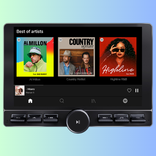 Eonon 10.1" 2 Din Android Car Stereo - Wireless CarPlay & Android Auto, Qualcomm QCM6225-AD 8-Core, 8GB RAM 128GB ROM