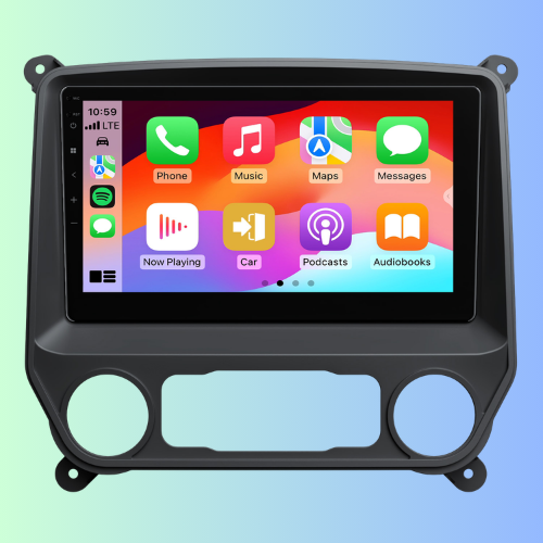 Eonon Android Head Unit for 2014-2018 Chevrolet Chevy Silverado & GMC Sierra - 10.1" IPS Display, Wireless CarPlay & Android Auto, RK3562 4-Core, 4GB RAM 64GB ROM