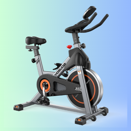 FED Fitness Yosuda Series EB1 Magnetic Indoor Cycling Bike with 300 LBS Capacity