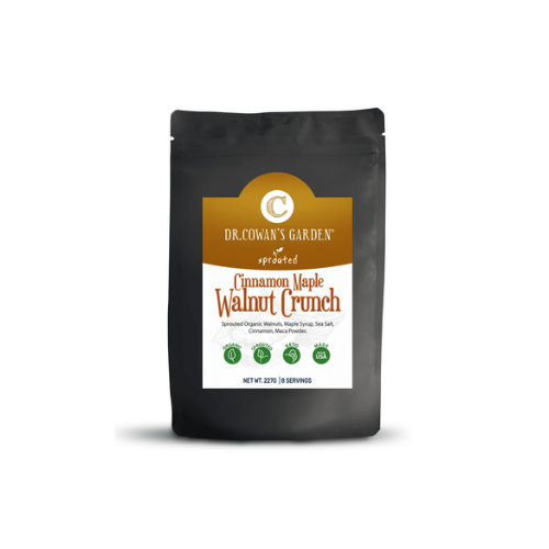 Flavored Sprouted Nuts – Cinnamon Maple Walnut Crunch