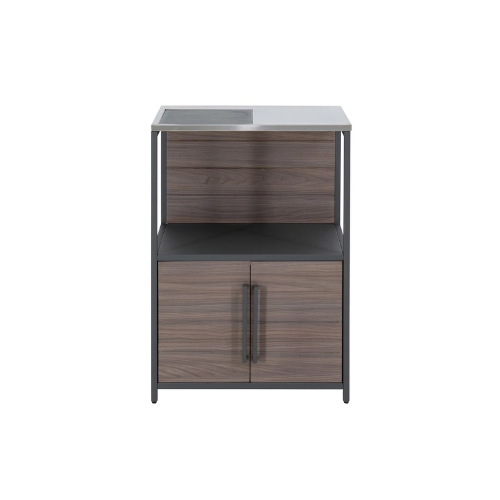 Fleetwood Stainless Steel Outdoor Kitchen Island Counter