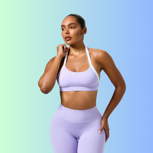 Form Halter Bra - Lilac