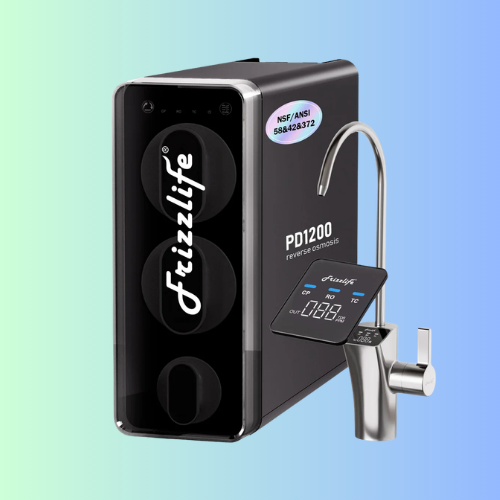 Frizzlife 1200 GPD Tankless Reverse Osmosis System – Smart Faucet, PD1200