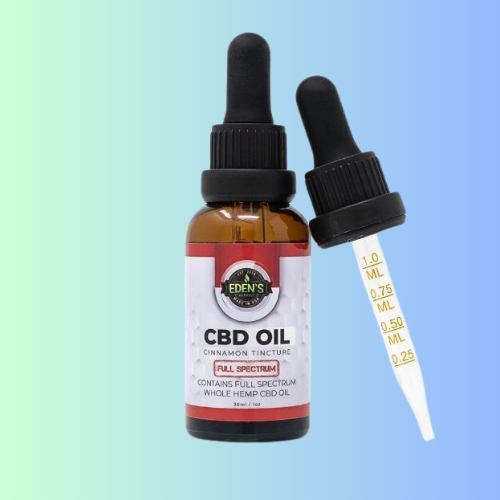 FULL SPECTRUM CBD OIL TINCTURE | CINNAMON | 1000 MG