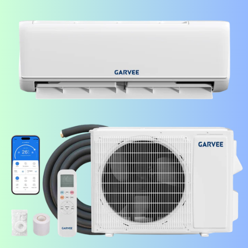 Garvee 24000 BTU High Efficiency Mini Split Central Air Conditioner & Heater