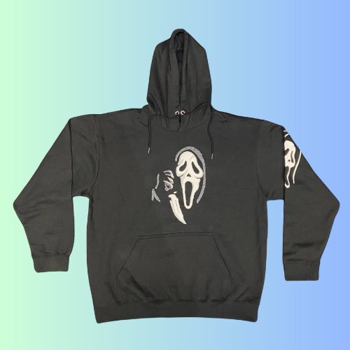 Ghost Face Pull Over Hoodie