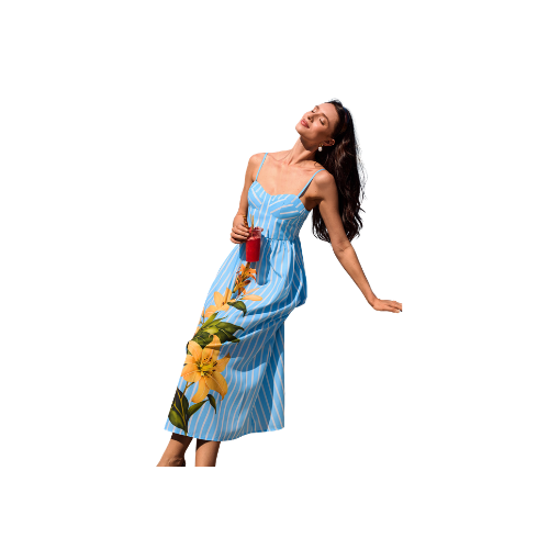 Good Life Floral Maxi Dress
