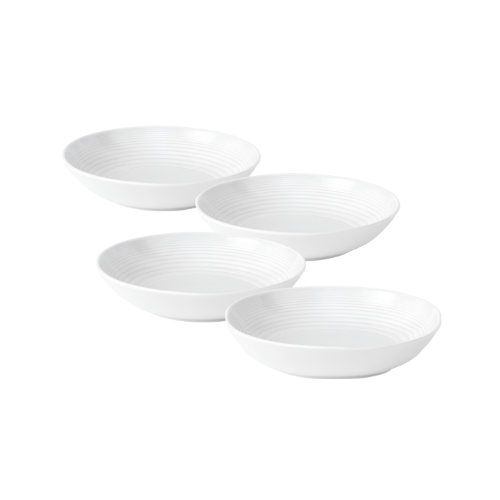 Gordon Ramsay Maze White Pasta Bowl, Set of 4