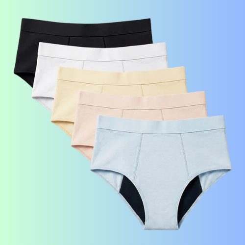 High Waist Leakproof Underwear (5-Pack)