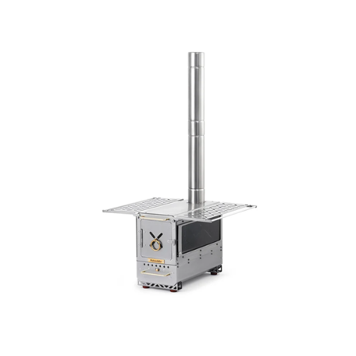 Icefield™ Tabletop Wood-Burning Stove with Chimney