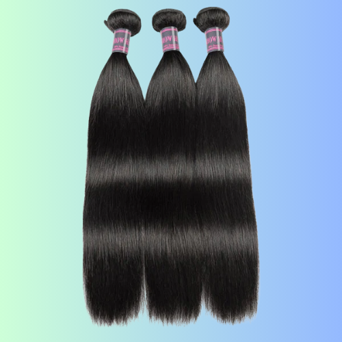 Ishow Straight Human Hair Bundles Brazilian Human Hair Weave 3 Bundles
