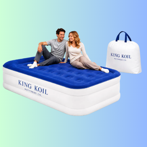 King Koil Luxury Air Mattress - Blue