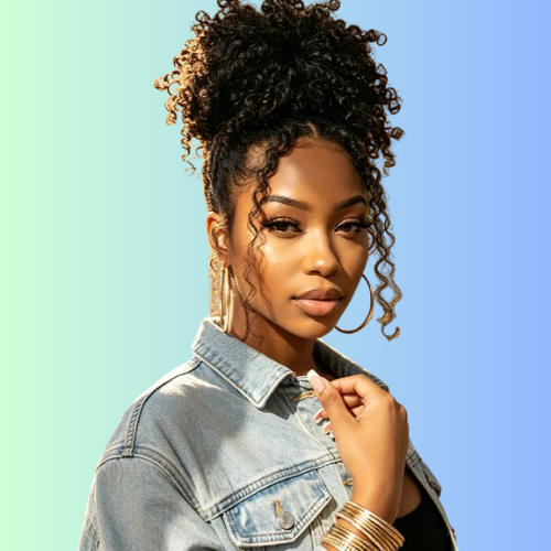 Kisslove Hair 4C Edge Kinky Curly Hair 360 Lace Wig Invisi Drawstring Glueless Lace Wigs