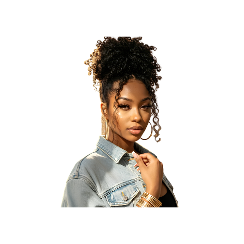 Kisslove Hair 4C Edge Kinky Curly Hair 360 Lace Wig Invisi Drawstring Glueless Lace Wigs