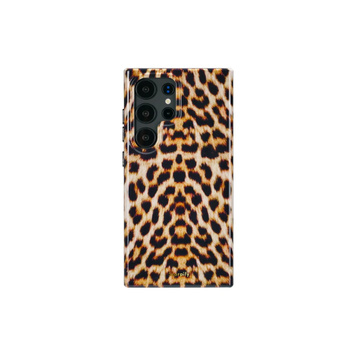 Leopard Fur Print MagSafe Samsung Galaxy Case