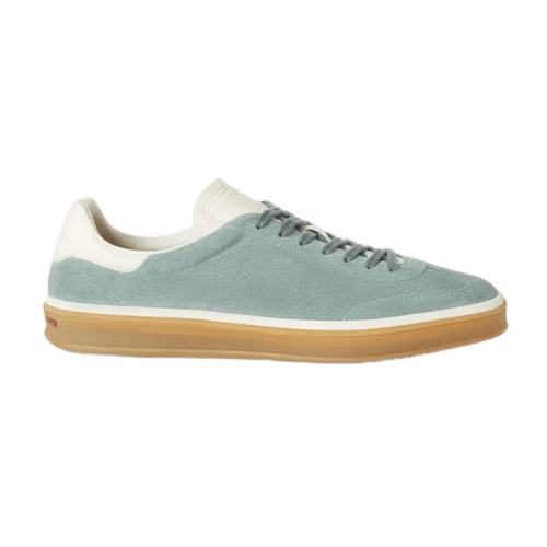 Loro Piana Men’s Tennis Walk Sneakers (Suede Calf Split)