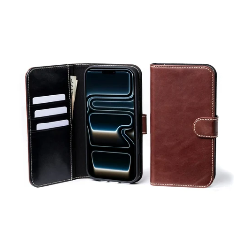 Modern Pocket Book Wallet Case For iPhone 17 Pro Max