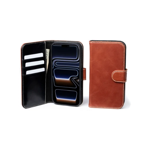 Modern Pocket Book Wallet Case For iPhone 17 Pro