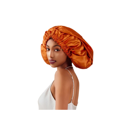 Moisturized Mulberry Silk Bonnet for Long Hair | Braid | Locs with Hyaluronic Acid Inside