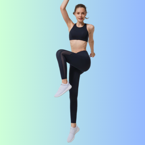 Move Freely with Sculpting Leggings & Convenient Side Pockets