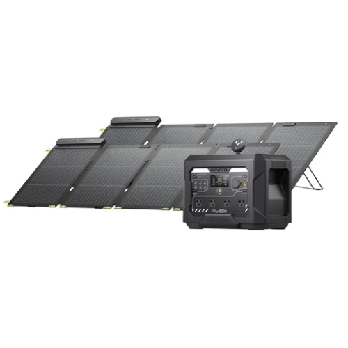N1000 Solar Generator Kit | 2 x 200W Solar Panels