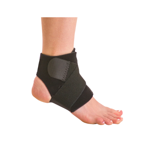 Neoprene Water-Resistant Ankle Brace Wrap for Swimming, Athletic Support and Sprains