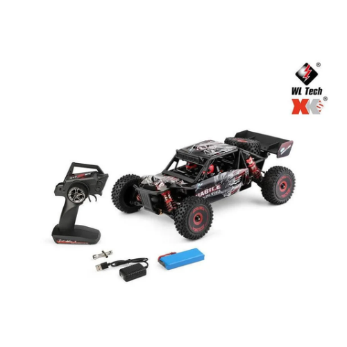 New Wltoys 124016 V2 Upgraded 1/12 Scale 2845 4300KV brushless Motor 70 km/h RC Car