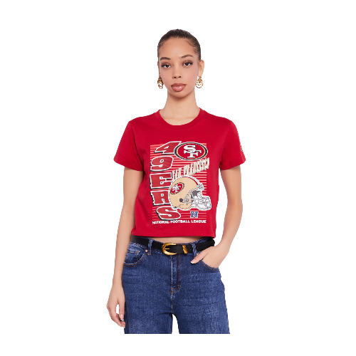 NFL San Francisco 49ers Football T-Shirt - red