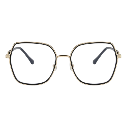 Oliver - Black Geometric Glasses
