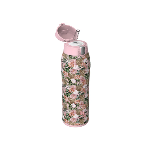Patterns, Travel Mug with Straw Lid, 25OZ / 750ML