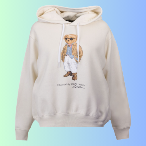Polo Bear By Ralph Lauren Womens Fleece Hoodie