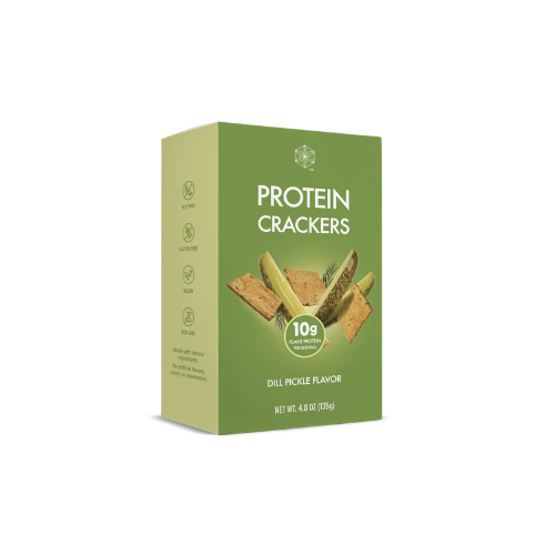 Protein Crackers Dill Pickle - 1 CT