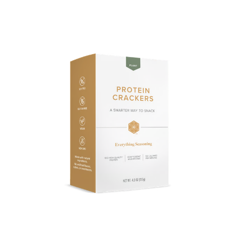 Protein Crackers Everything Seasoning Flavor - 1 CT